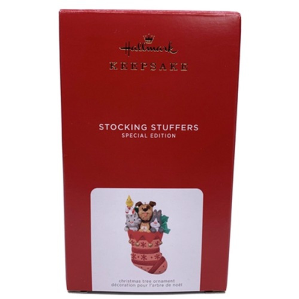 Hallmark 2021 STOCKING STUFFERS RED Keepsake Ornament Special Edition